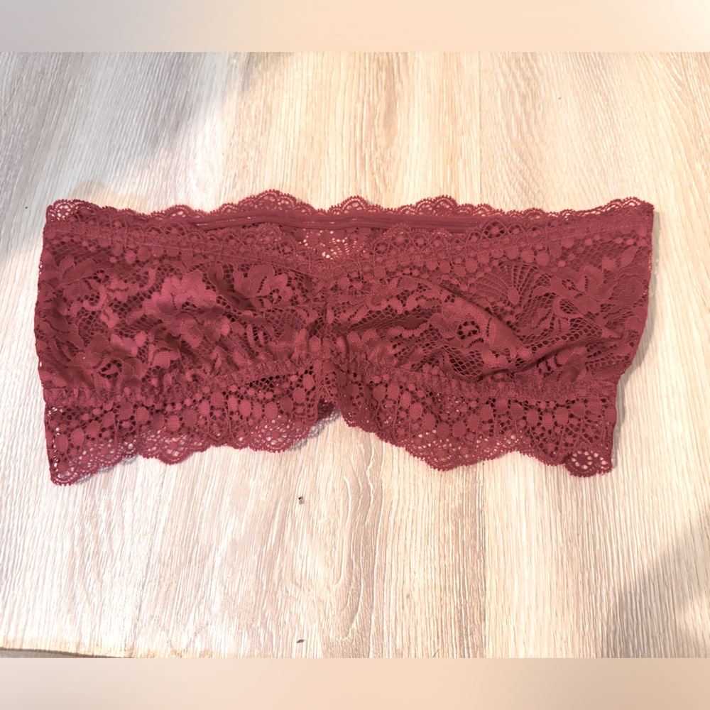 NWT | FREE PEOPLE | BANDEAU | BURGUNDY | SM